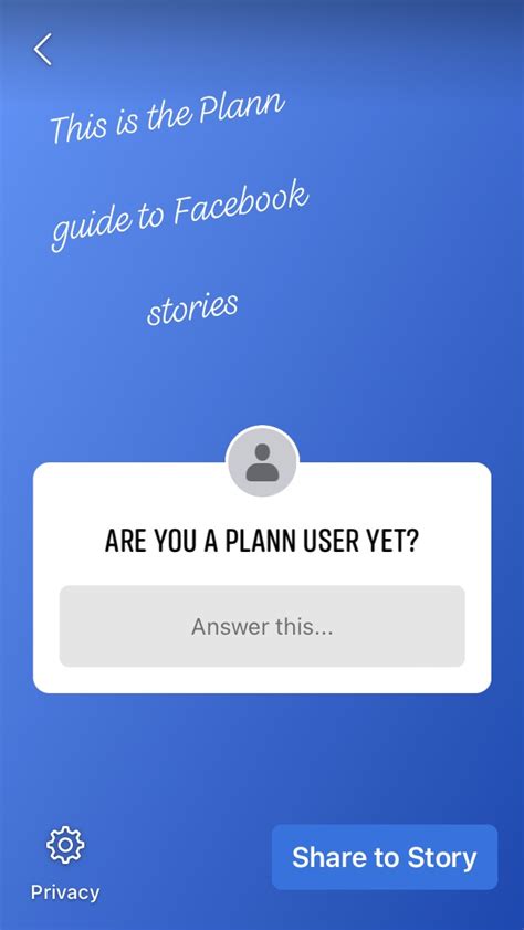 A Guide to Facebook Stories and How to Use Them – Plann.